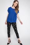Floral Desenli Valentina Sigaret Pantolon
