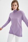 Balıkçı Yaka Basic Triko Tunik