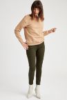 Rebeca Skinny Fit Dokuma Pantolon