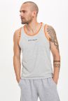 Slim Fit Baskılı Kolsuz Tişört