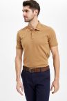 Regular Fit Polo Yaka Basic Kısa Kollu Tişört