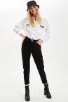 Mom Fit Gabardin Pantolon