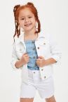 Kız Çocuk Regular Fit Jean Ceket