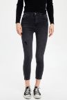 Anna Ankle Super Skinny Fit Yırtık Detaylı Jean Pantolon