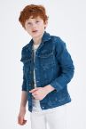 Erkek Çocuk Regular Fit Jean Ceket