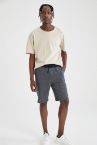 Slim Fit Basic Şort