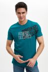 Slim Fit Bisiklet Yaka Tişört