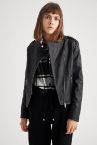 Regular Fit Pu Mont Jacket