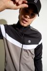 Slim Fit Dik Yaka Fermuarlı Uzun Kollu Sweatshirt