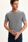 Regular Fit Bisiklet Yaka Basic Tişört