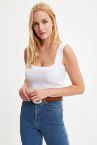 Slim Fit Basic Triko Atlet