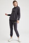 Bağcıklı Relax Fit Jogger Eşofman Altı