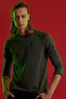 Bisiklet Yaka Slim Fit Sıcak Tutan Spor Tişört