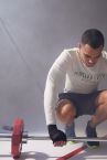 Defacto Fit Motivation Baskılı Slim Fit Bisiklet Yaka Sweatshirt