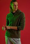 Defacto Fit Slim Fit Kapüşonlu Kalın Kumaş Uzun Kollu Sweatshirt
