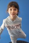 Kız Çocuk Regular Fit Bisiklet Yaka Sweatshirt