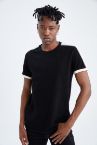 Slim Fit Bisiklet Yaka Tişört