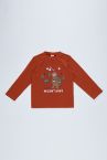 Erkek Bebek Baskılı Sweatshirt