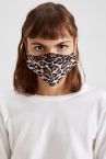 Kaplan Desenli Yıkanabilir Maske