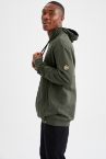 Discovery Channel Lisanslı Oversize Fit Kapüşonlu Sweatshirt