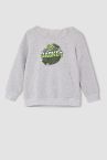Erkek Çocuk Basket Baskılı Kapüşonlu Sweatshirt