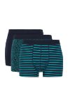 Defacto Fit Regular Fit Esnek 3'lü Boxer