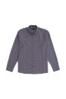 Büyük Beden Modern Fit Ekose Desenli Uzun Kollu Gömlek