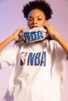 Defacto Fit NBA Lisanslı Oversize Fit Bisiklet Yaka Kısa Kollu Örme Tişört