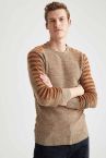 Bisiklet Yaka Extra Slim Fit Triko Kazak