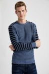 Bisiklet Yaka Extra Slim Fit Triko Kazak