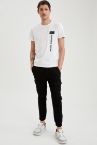 Slim Fit Bağcıklı Kargo Jogger Pantolon