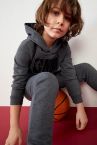 Erkek Çocuk Defacto Fit NBA Lisanslı Regular Fit Kapüşonlu İnce Kumaş Sweatshirt