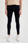 Ultra Skinny Fit Normal Bel Dar Paça Jean Pantolon