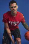 Regular Fit NBA Lisanslı Bisiklet Yaka Pamuklu Penye Tişört