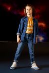 Erkek Çocuk Slim Fit Yıpratmalı Jean Pantolon