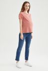 Hamile Straight Fit Jean Pantolon