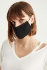 Yıkanabilir Pamuklu Basic Maske ve Zincir