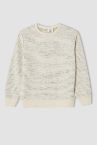 Erkek Çocuk Dokulu Kumaş Sweatshirt