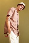 Modern Fit Basic Kısa Kollu Gömlek