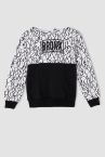 Erkek Çocuk Yazı Baskılı Sweatshirt