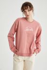 Yazı Baskılı Relax Fit Sweatshirt