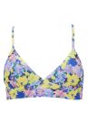 Çiçek Desenli Triangle Bikini Üstü