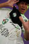 Erkek Boston Celtics Lisanslı Bel Çantası
