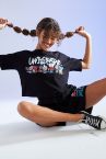 Coool BT21 Lisanslı Relax Fit Kısa Kollu Crop Tişört