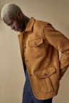 Slim Fit Süet Gömlek Ceket