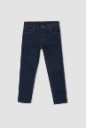 Erkek Çocuk Regular Fit İçi Yumuşak Tüylü Isı Yalıtımlı Warmtech Jean Pantolon