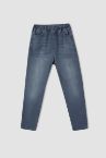 Erkek Çocuk Balloon Fit Esnek Belli Jean Pantolon