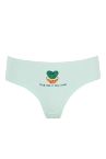 Fall In Love Slogan Baskılı Slip Külot