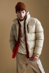 Regular Fit Dik Yaka Isı Yalıtımlı Warmtech Şişme Mont