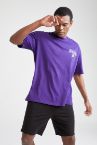 NBA Los Angeles Lakers Lisanslı Oversize Fit Sırt Baskılı Kısa Kollu Tişört